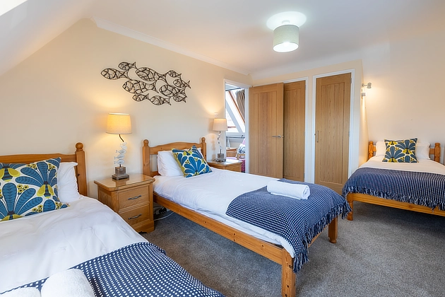 Barnett's Cottage's triple bedroom