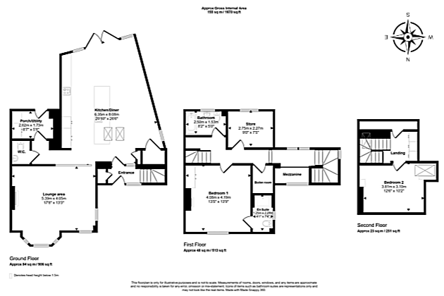 Barnfield Lodge's floor plans