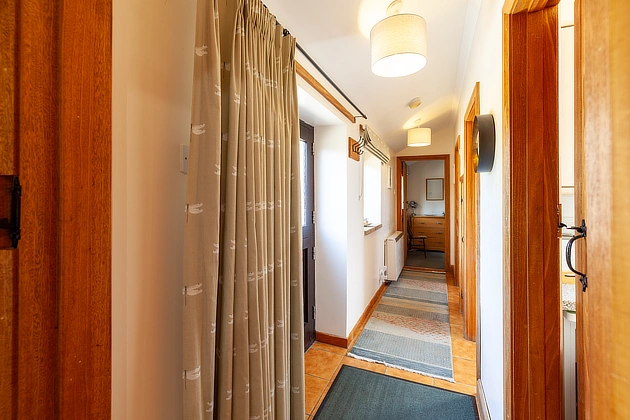 Plover Cottage's hallway
