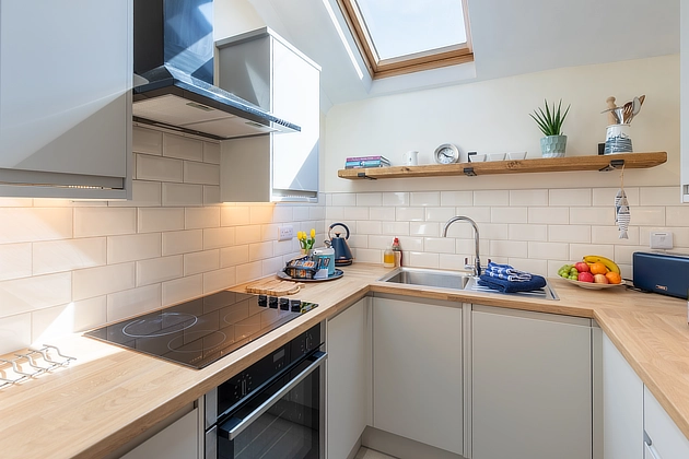 Plover Cottage's kitchen